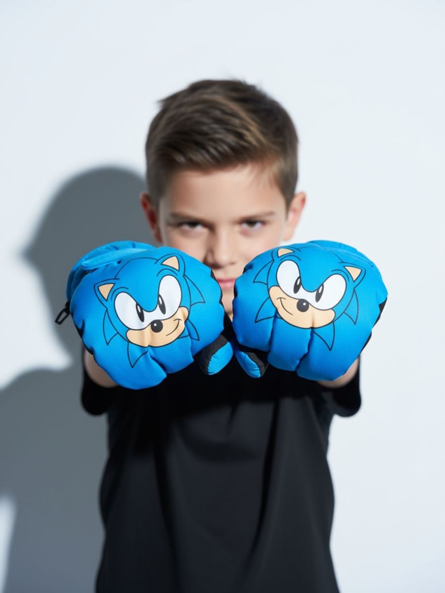 Rukavice za sneg Sonic the Hedgehog - plava - SINSAY