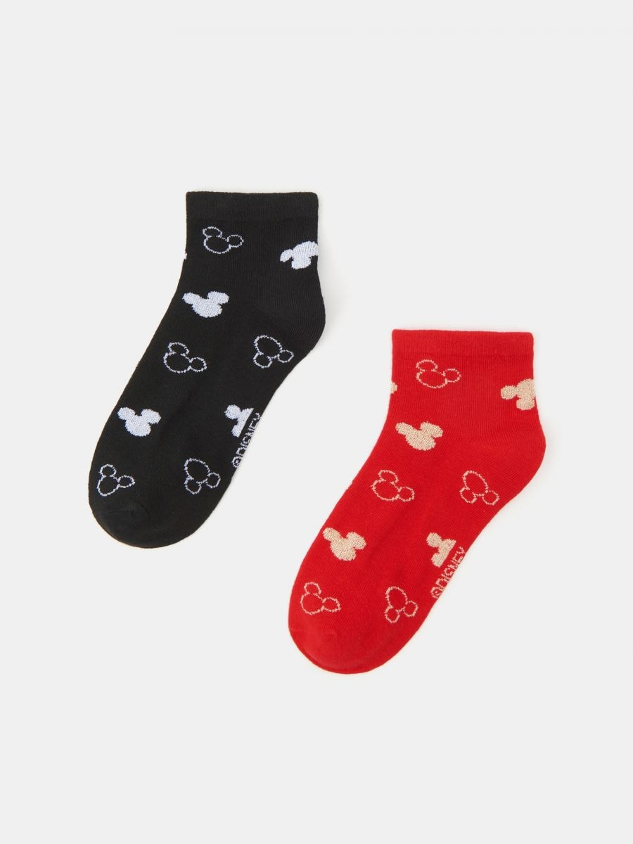 Disney Mickey & Minnie Socks 2 Pack