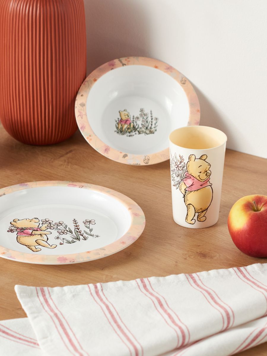 Kindergeschirr-Set Winnie the Pooh - Mehrfarbig - SINSAY