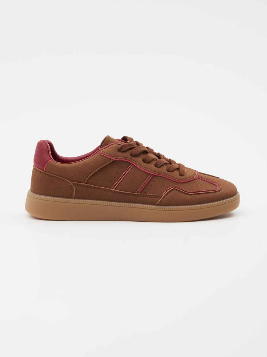 Sneakersi din imitație de ante - mahon - SINSAY
