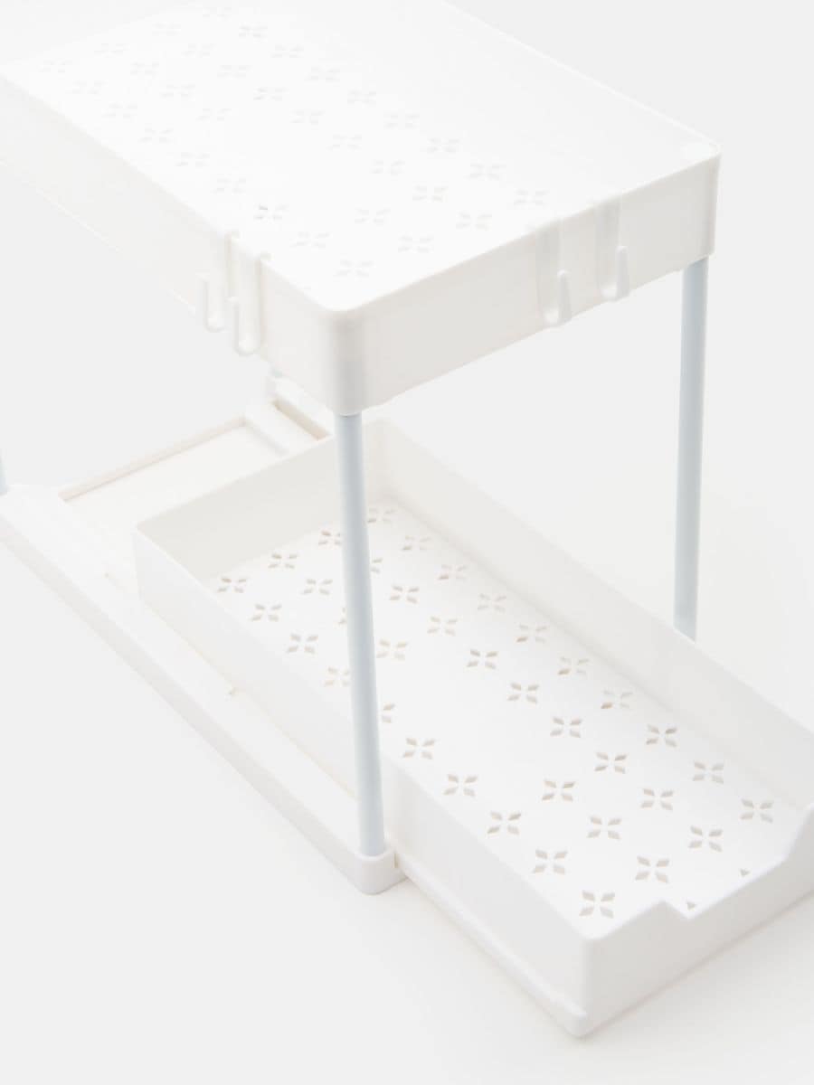 Organizer Per Armadietto Da Cucina QIWODE, Confezione Da 2 - Portapentole, Teglie E Taglieri - Foto 12