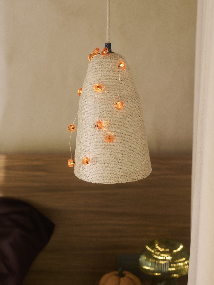 Girlanda LED z motywem dyni - pomarańczowy - SINSAY