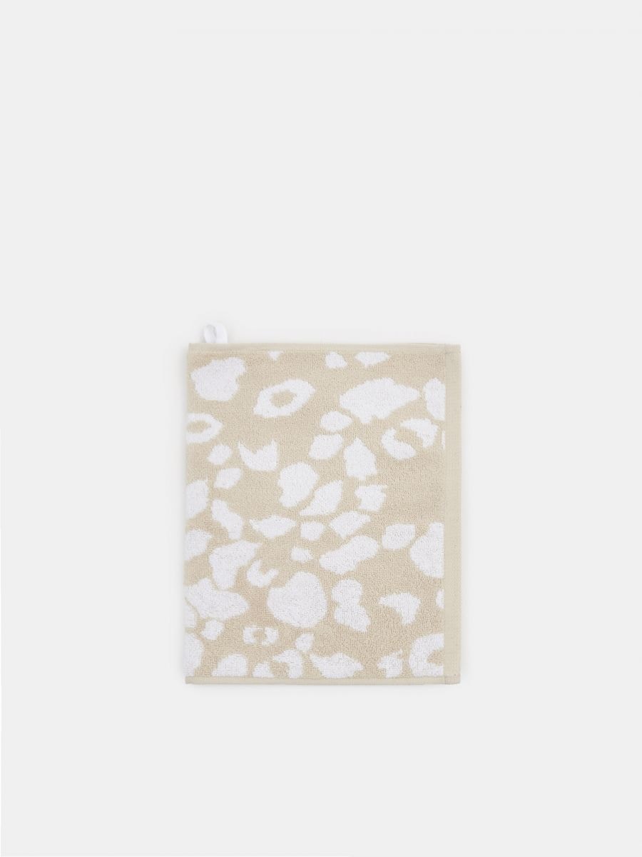 Asciugamano in cotone - beige - SINSAY