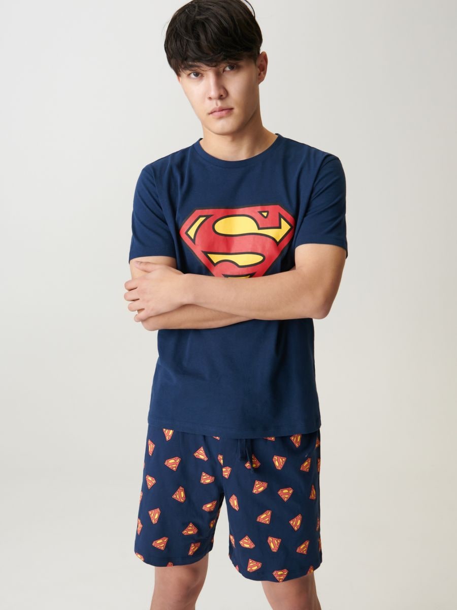 Piżama Superman - granatowy - SINSAY