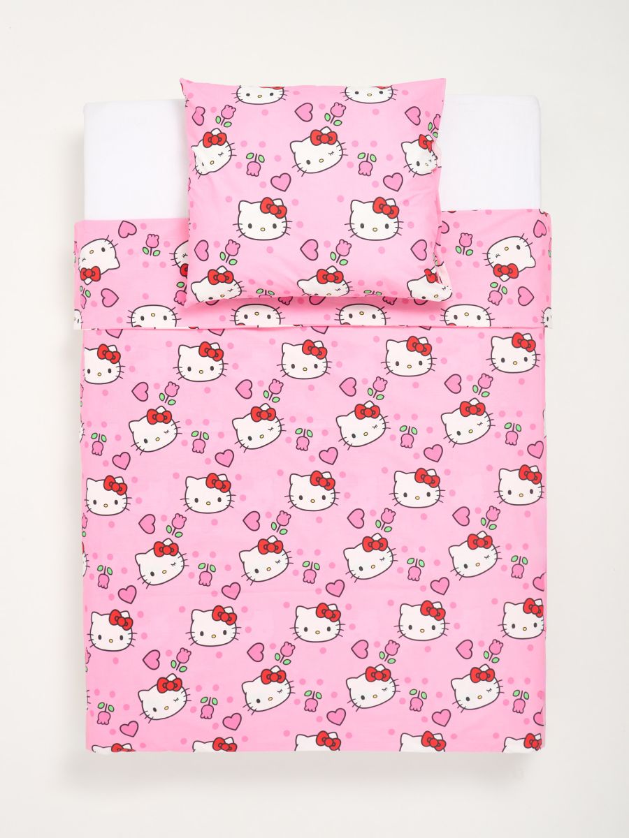 Set di biancheria da letto Hello Kitty - rosa - SINSAY