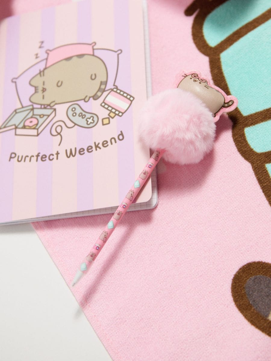 Химикалка с помпон Pusheen the Cat - многоцветен - SINSAY
