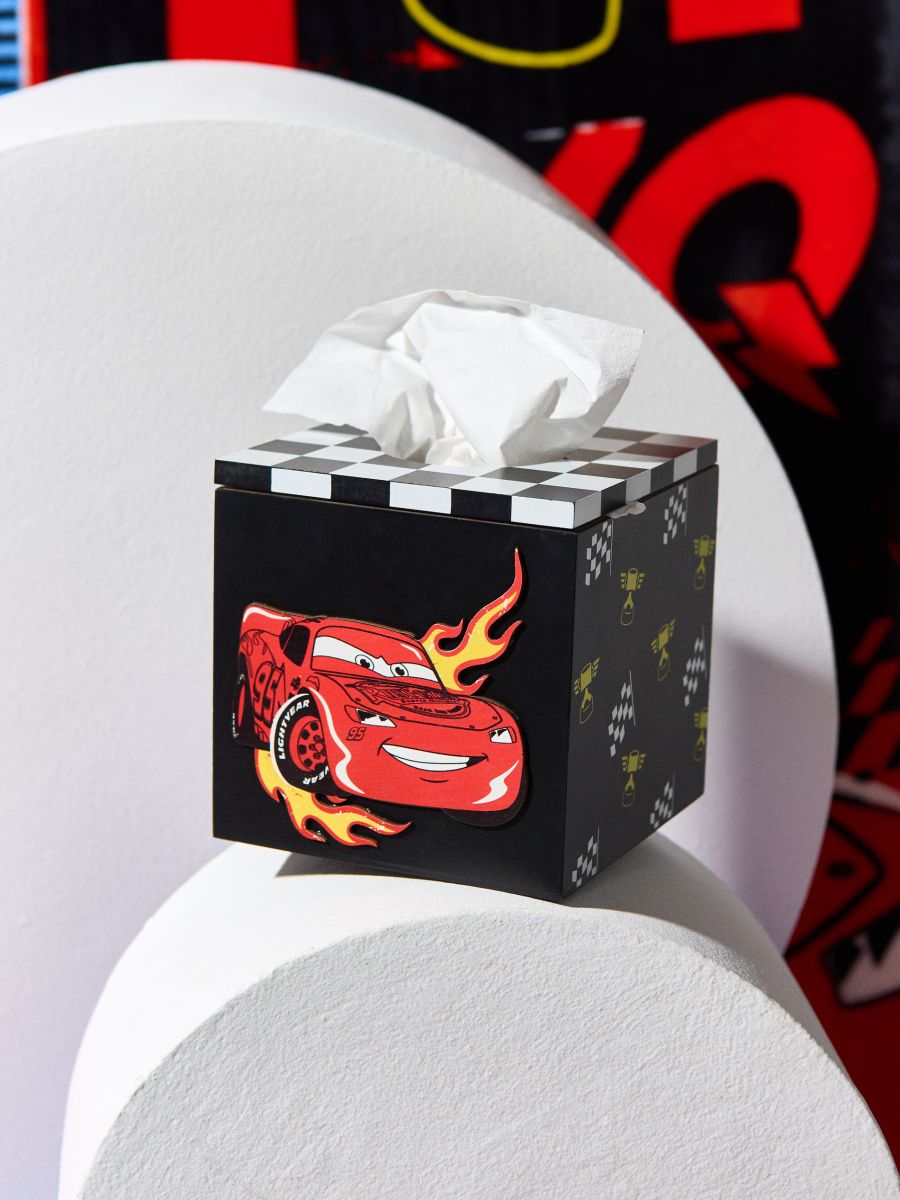 Коробка для серветок Cars - різнобарвний - SINSAY