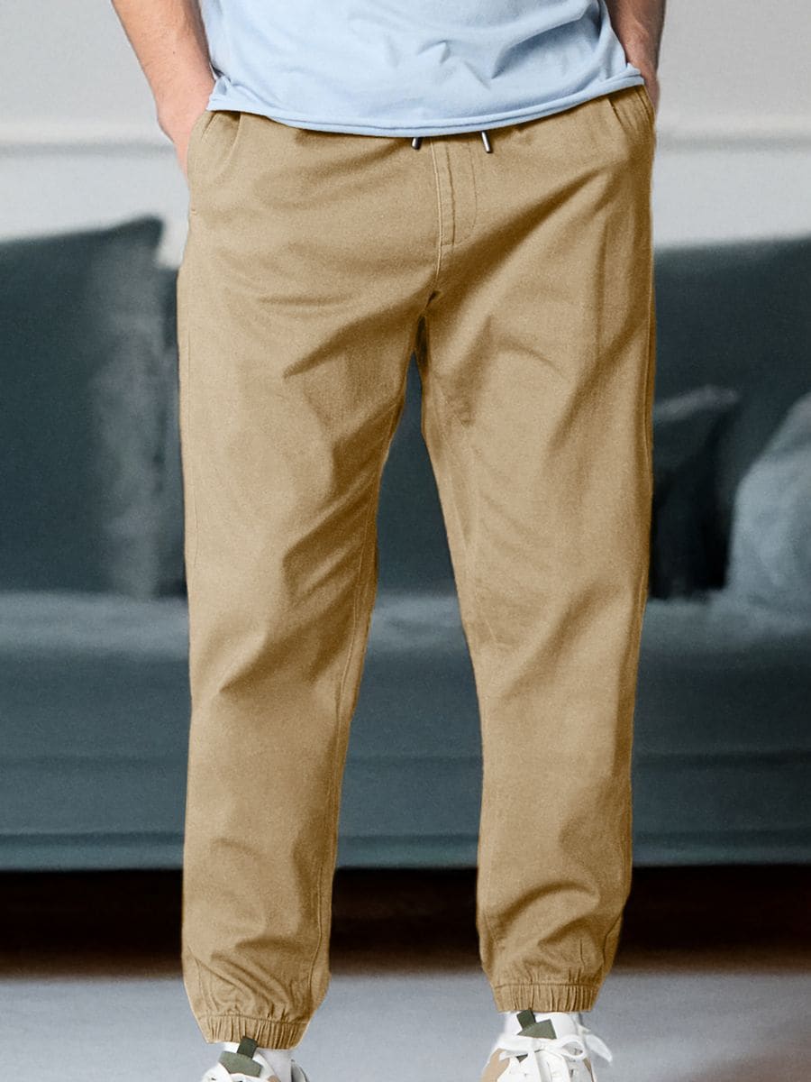 Pantaloni jogger - bej - SINSAY