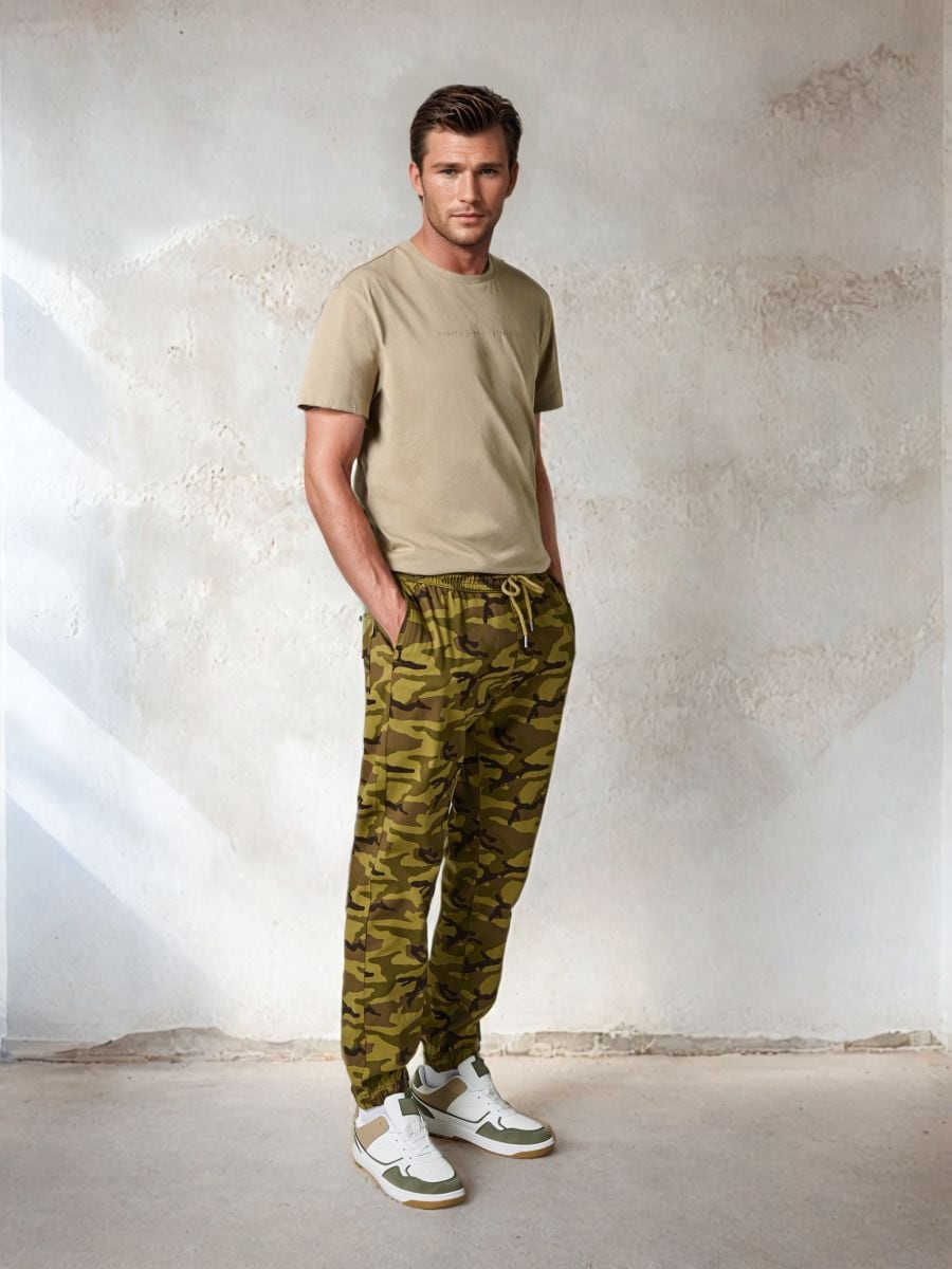 Jogger-dressipüksid - mitmevärviline - SINSAY