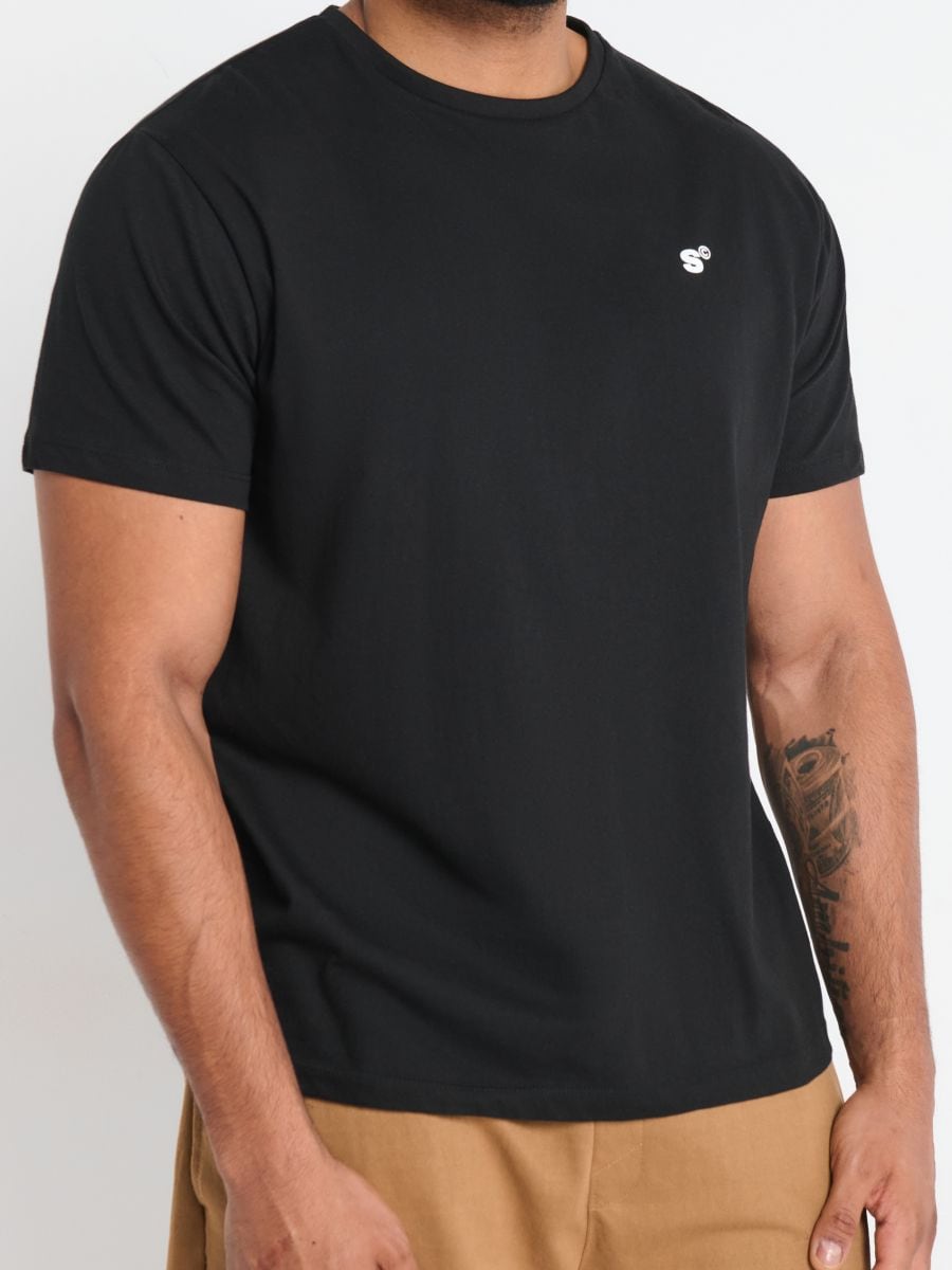 Tricou cu imprimeu - negru - SINSAY
