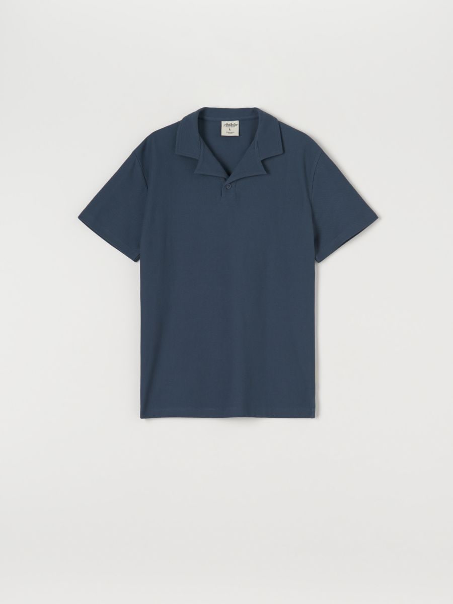 Koszulka polo - niebieski - SINSAY