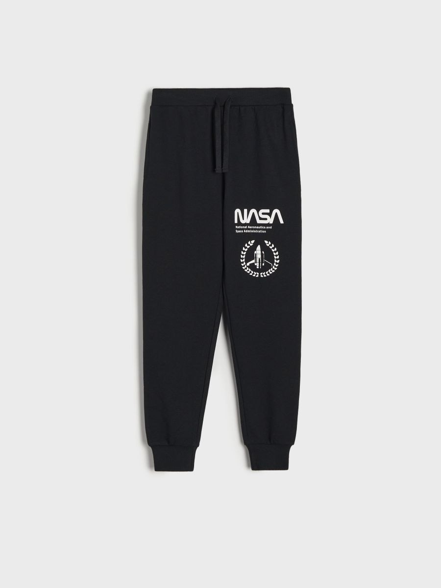 Трикотажні штани NASA - чорний - SINSAY