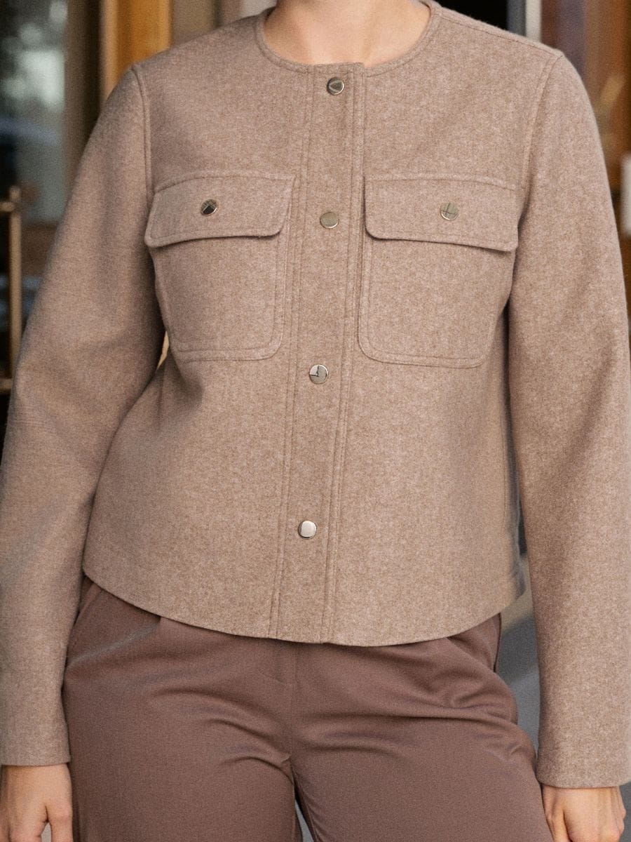 Jakna - bež - SINSAY