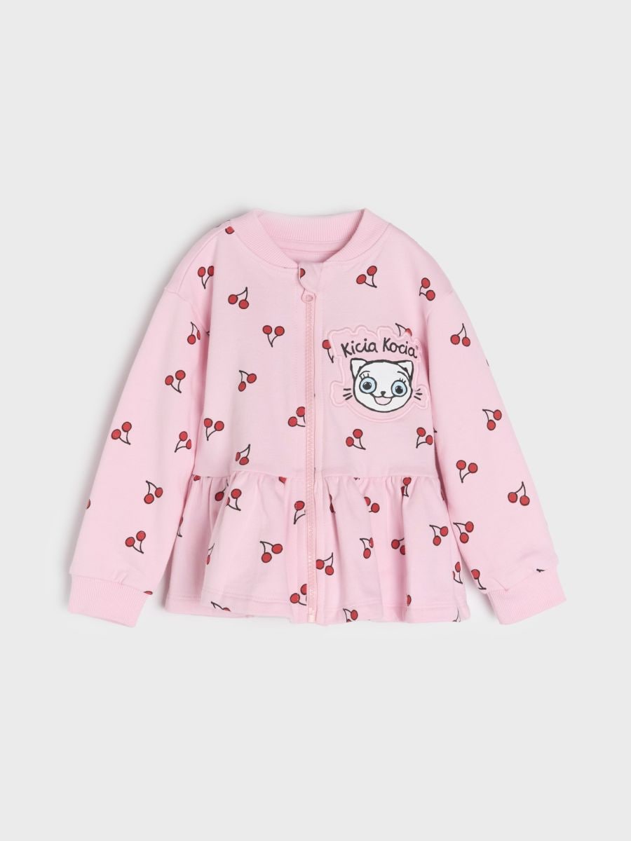 Bluza Kicia Kocia - różowy - SINSAY