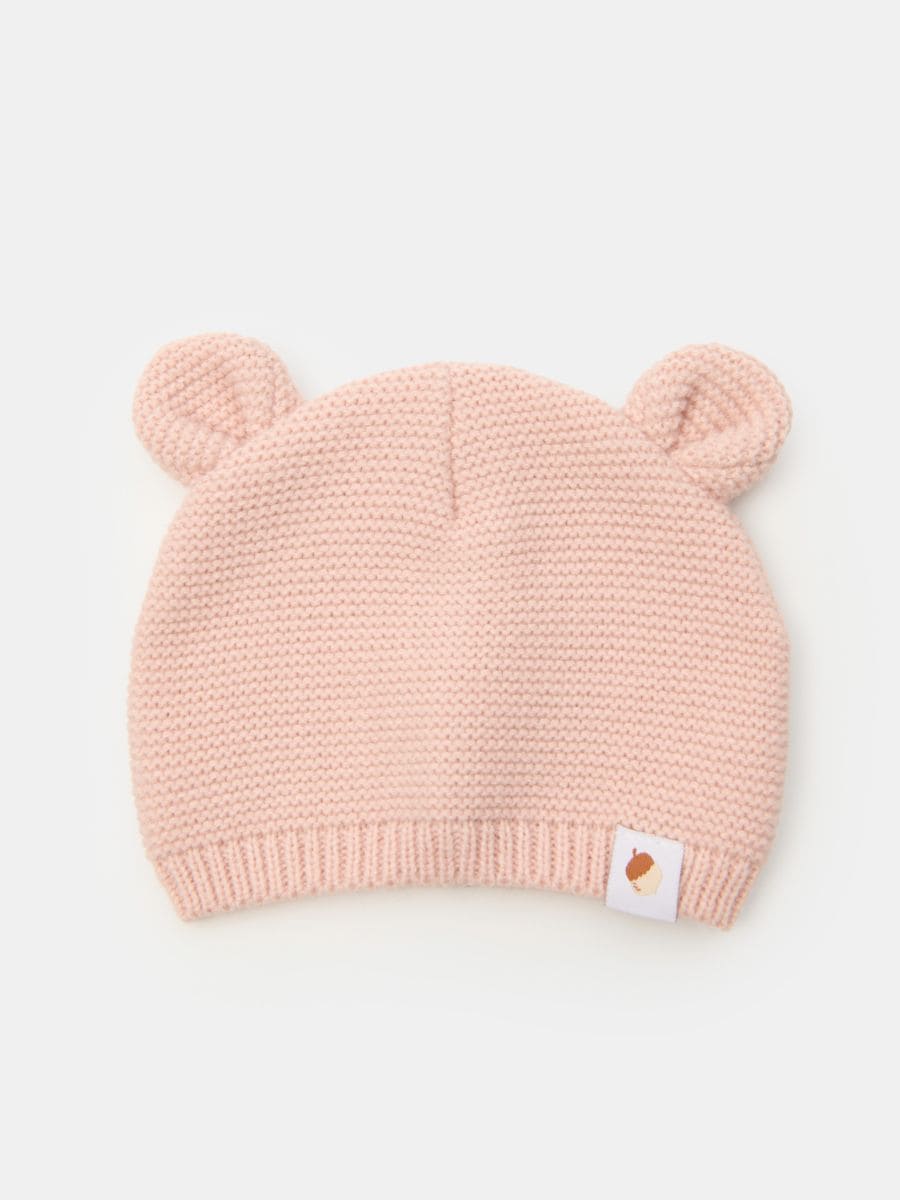 Kapa beanie - pastelno roza - SINSAY