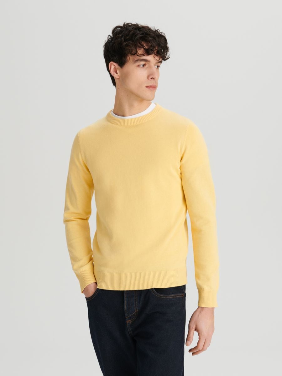 Džemper - žuta boja - SINSAY