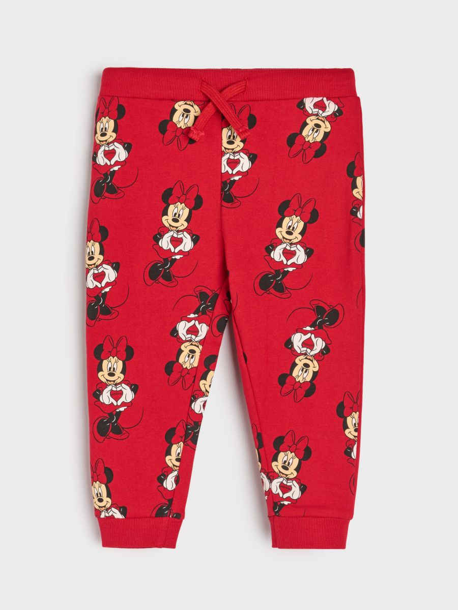 Pantaloni da tuta Minnie Mouse - rosso - SINSAY