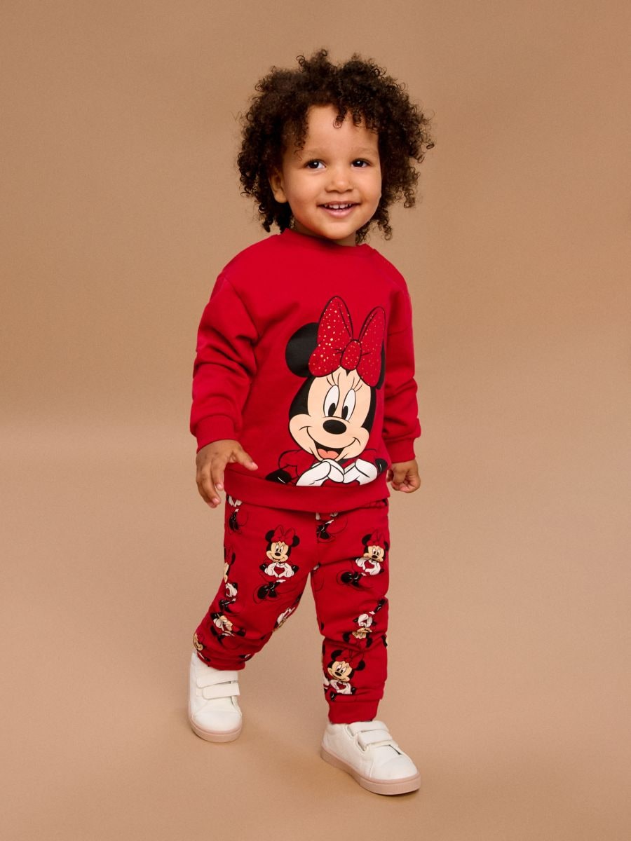 Pantaloni da tuta Minnie Mouse - rosso - SINSAY