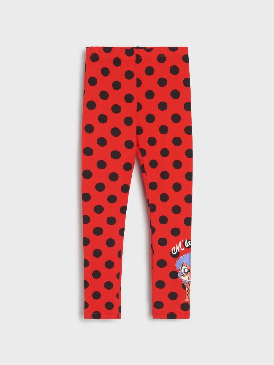 Legginsy Miraculous - czerwony - SINSAY