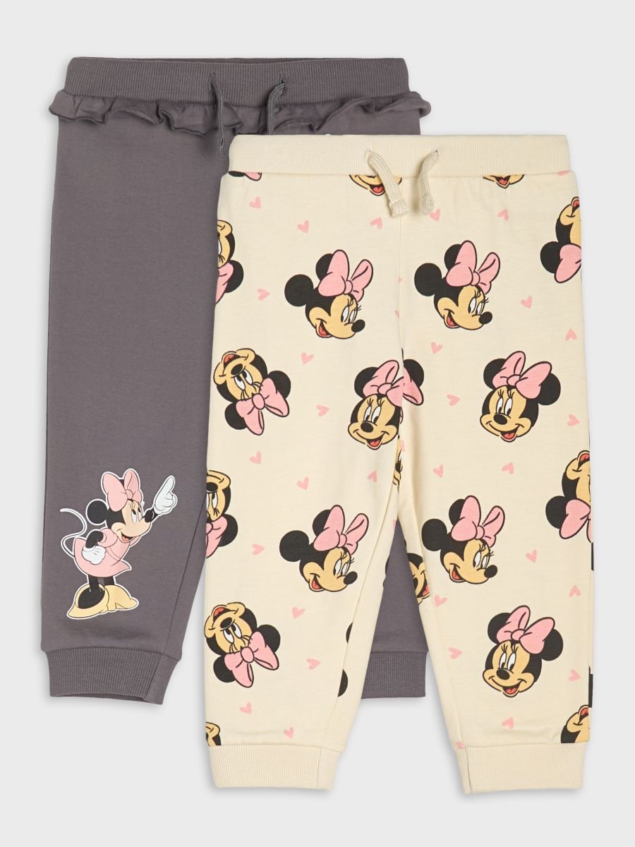 2 darab melegítőnadrág Minnie Mouse - krémszínű - SINSAY