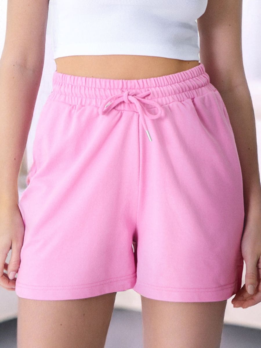 Pantaloni sport scurți - roz - SINSAY