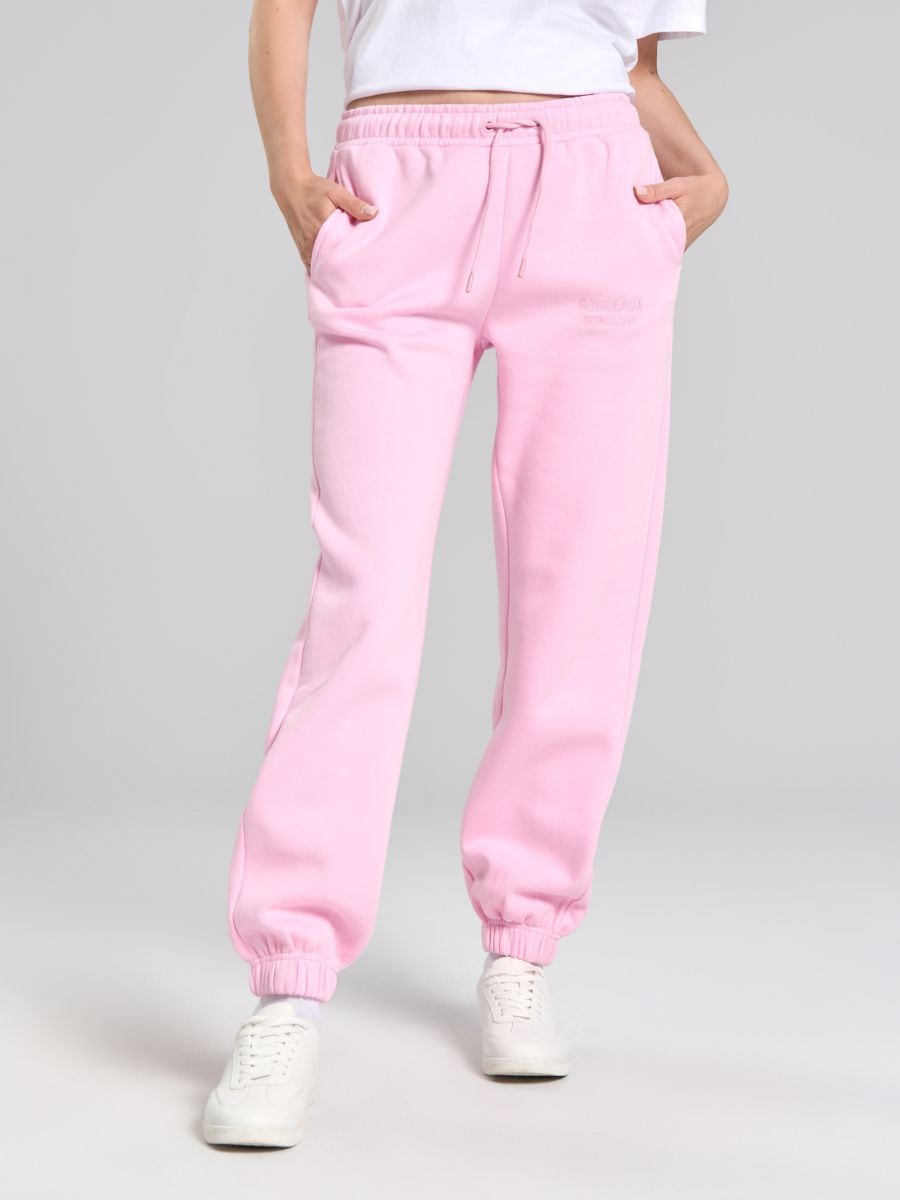 Dusty rose sweatpants clearance
