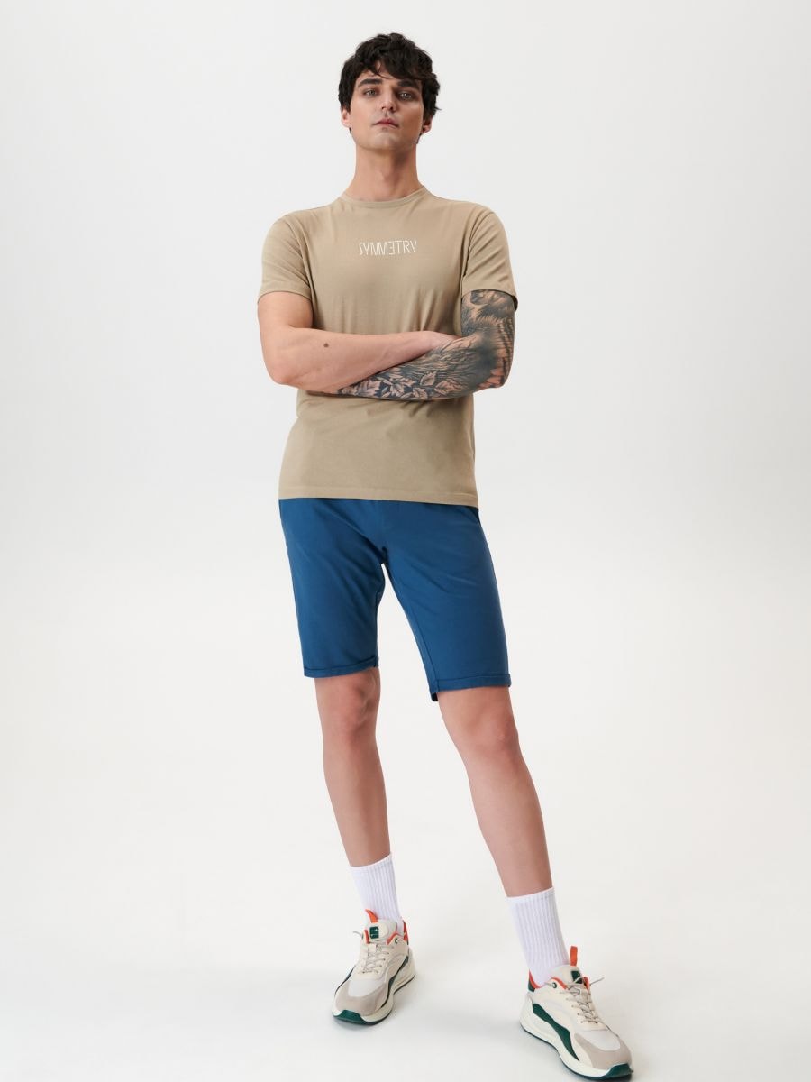 Comfort shorts - blue - SINSAY