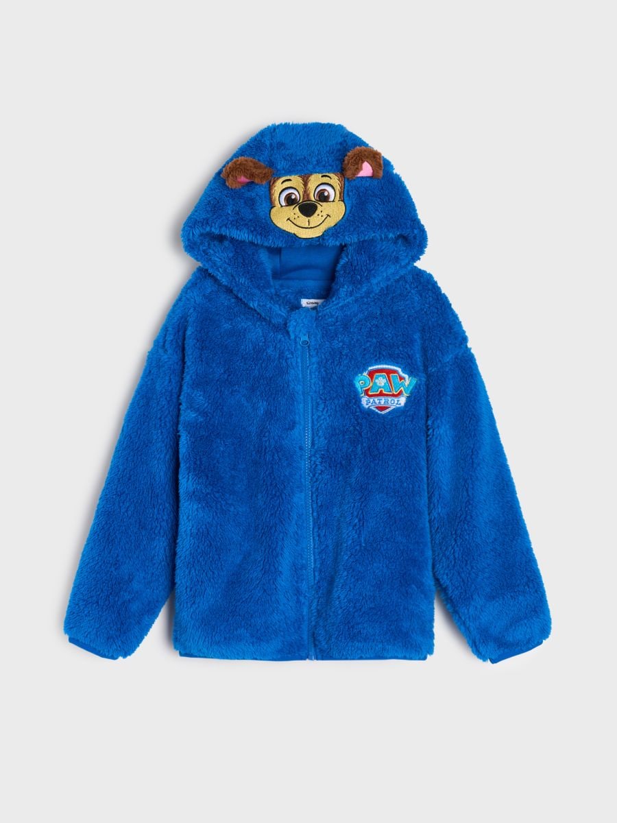 Bluza z kapturem z alementami 3D PAW Patrol - granatowy - SINSAY