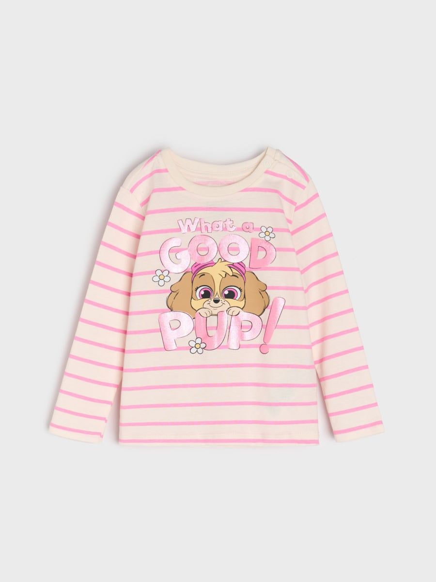 Trükitud t-särk PAW Patrol - kreemvalge - SINSAY