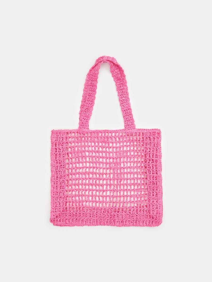 Shopper bag - pink - SINSAY