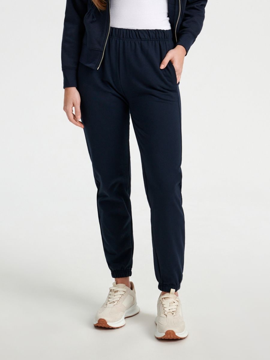 Pantaloni sport jogger - bleumarin - SINSAY