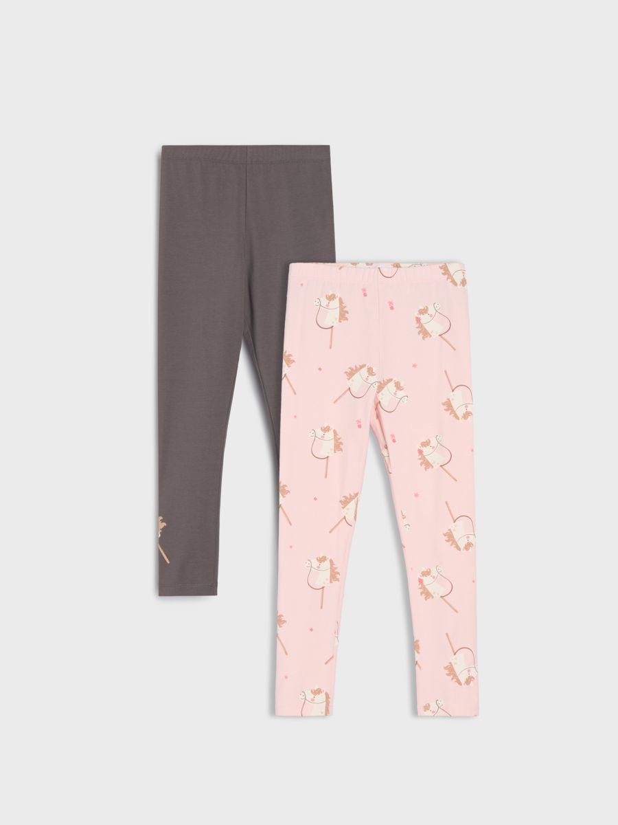 Leggings, 2er-Pack - Mehrfarbig - SINSAY