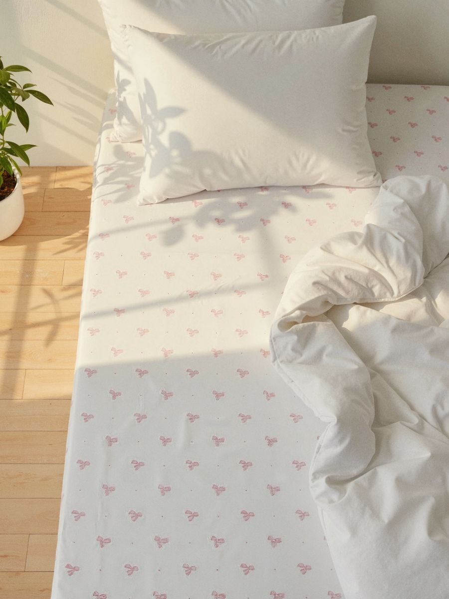 Čaršav sa gumicom - belo - SINSAY