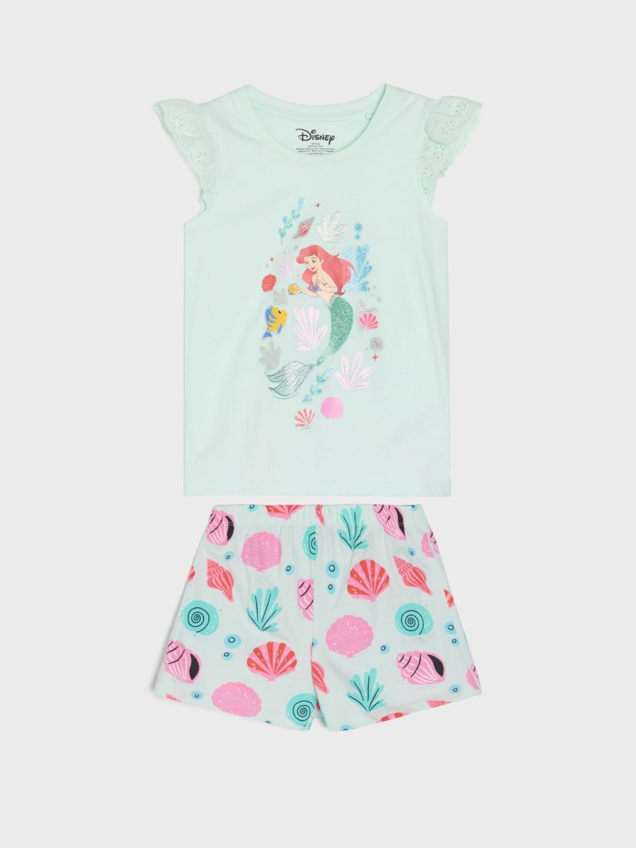 Pigiama a 2 pezzi Disney Princess - verde pallido - SINSAY