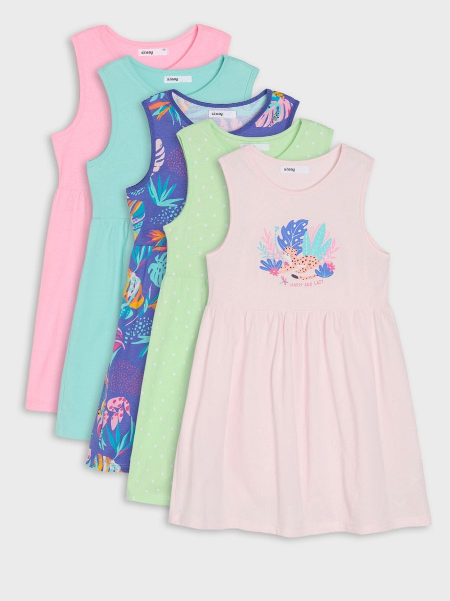 Confezione da 5 vestiti - multicolor - SINSAY