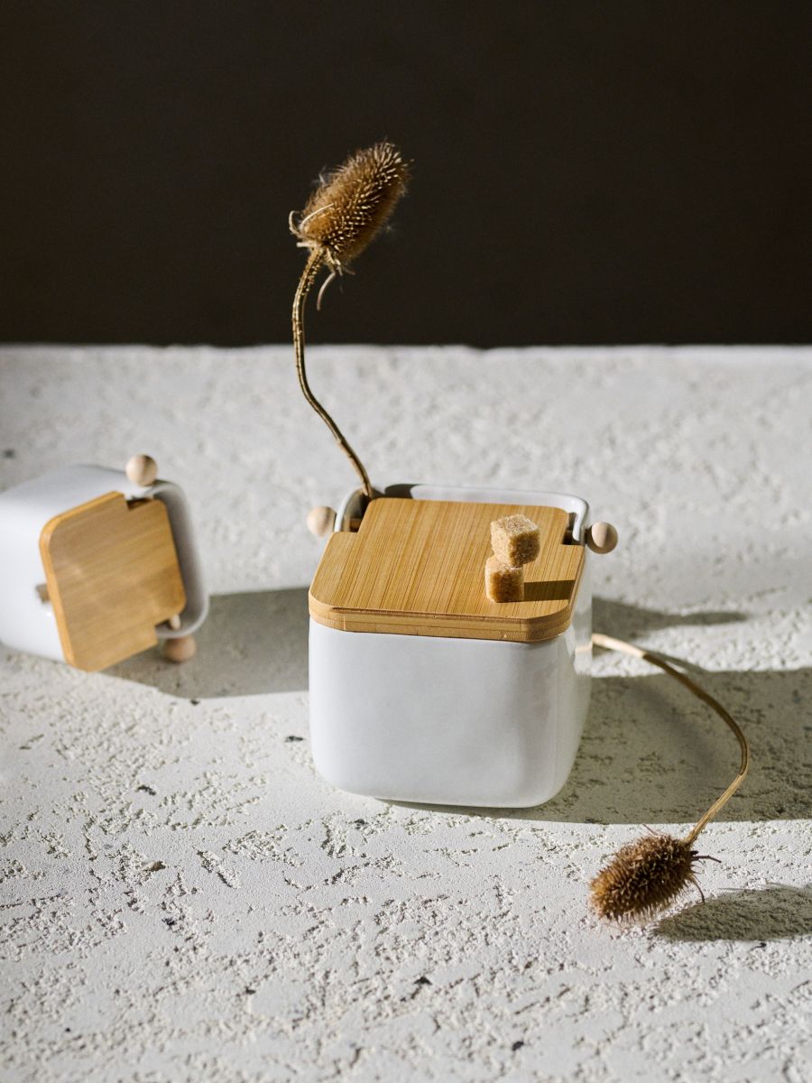 Contenitore per alimenti con coperchio - bianco - SINSAY