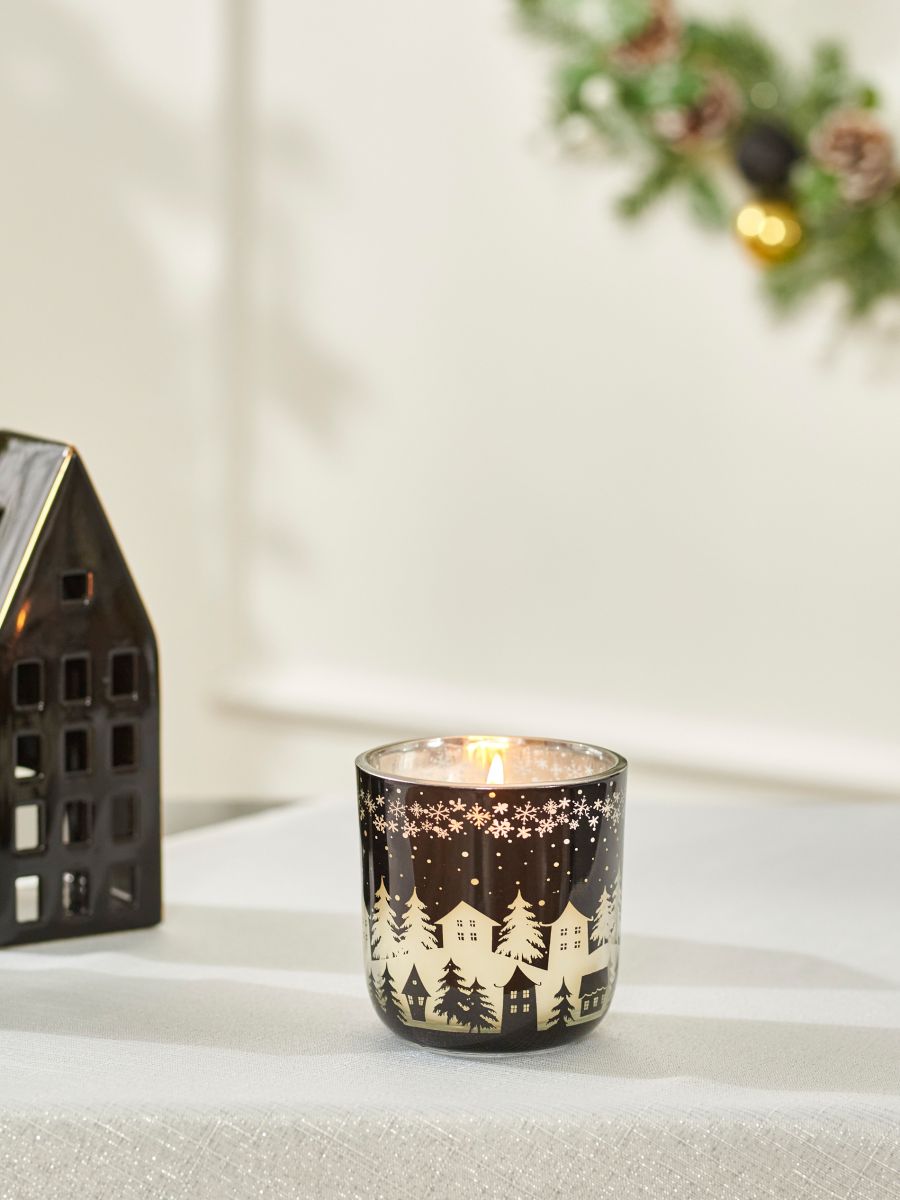 Scented candle Cozy Night - black - SINSAY