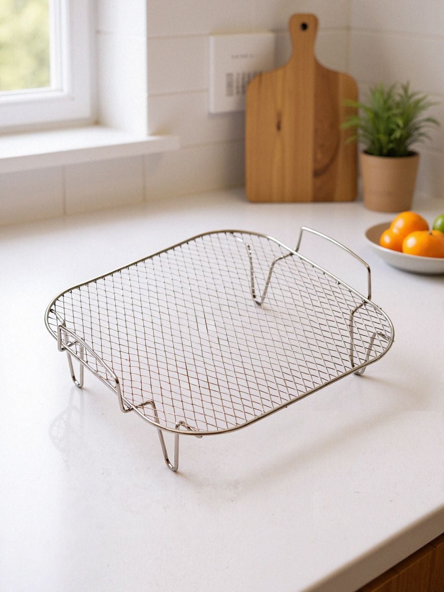 Ruszt do air fryera - srebrny - SINSAY