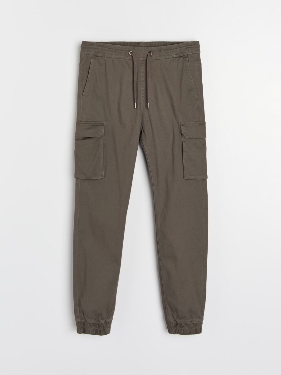 Pantaloni jogger - gri deschis - SINSAY