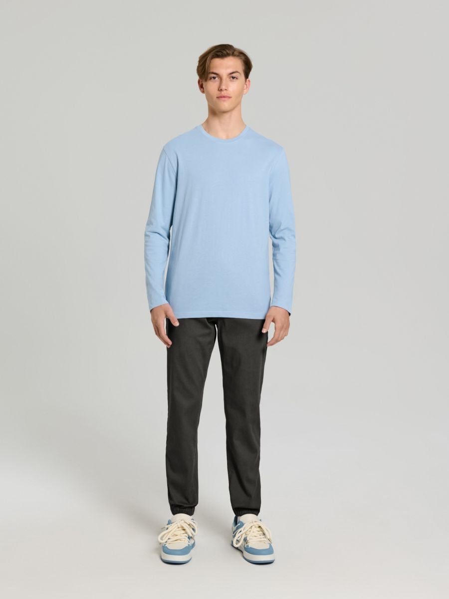 Jogger pantalone - tamno zelena - SINSAY