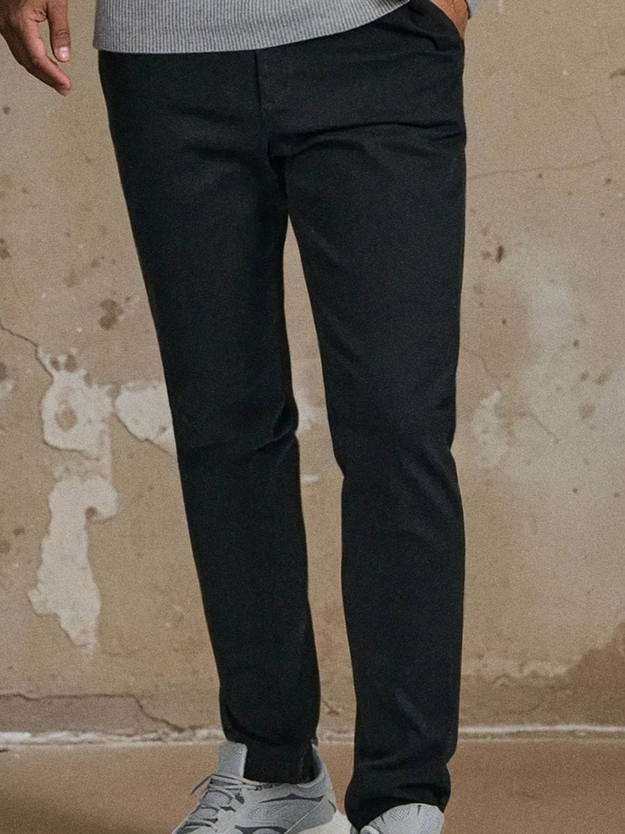 Pantaloni - negru - SINSAY