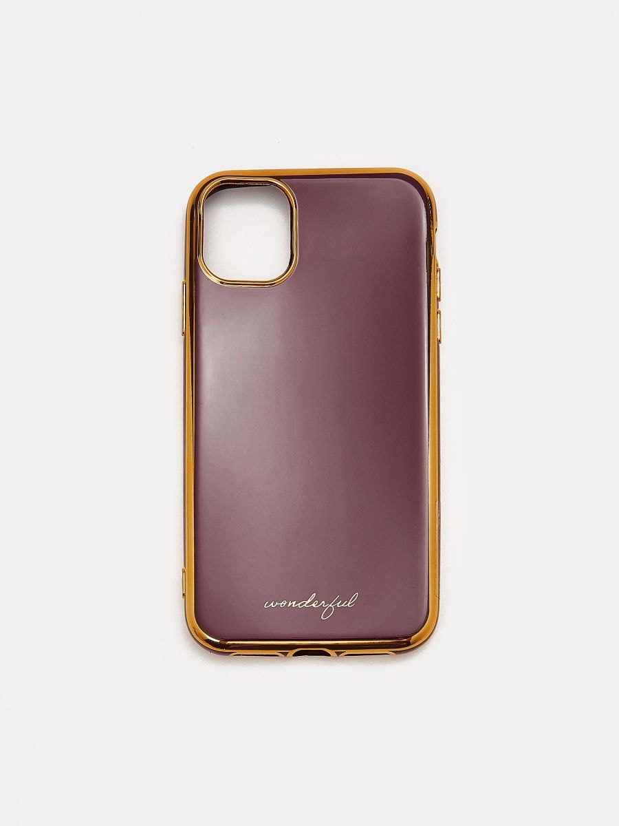 iphone 11 case burgundy