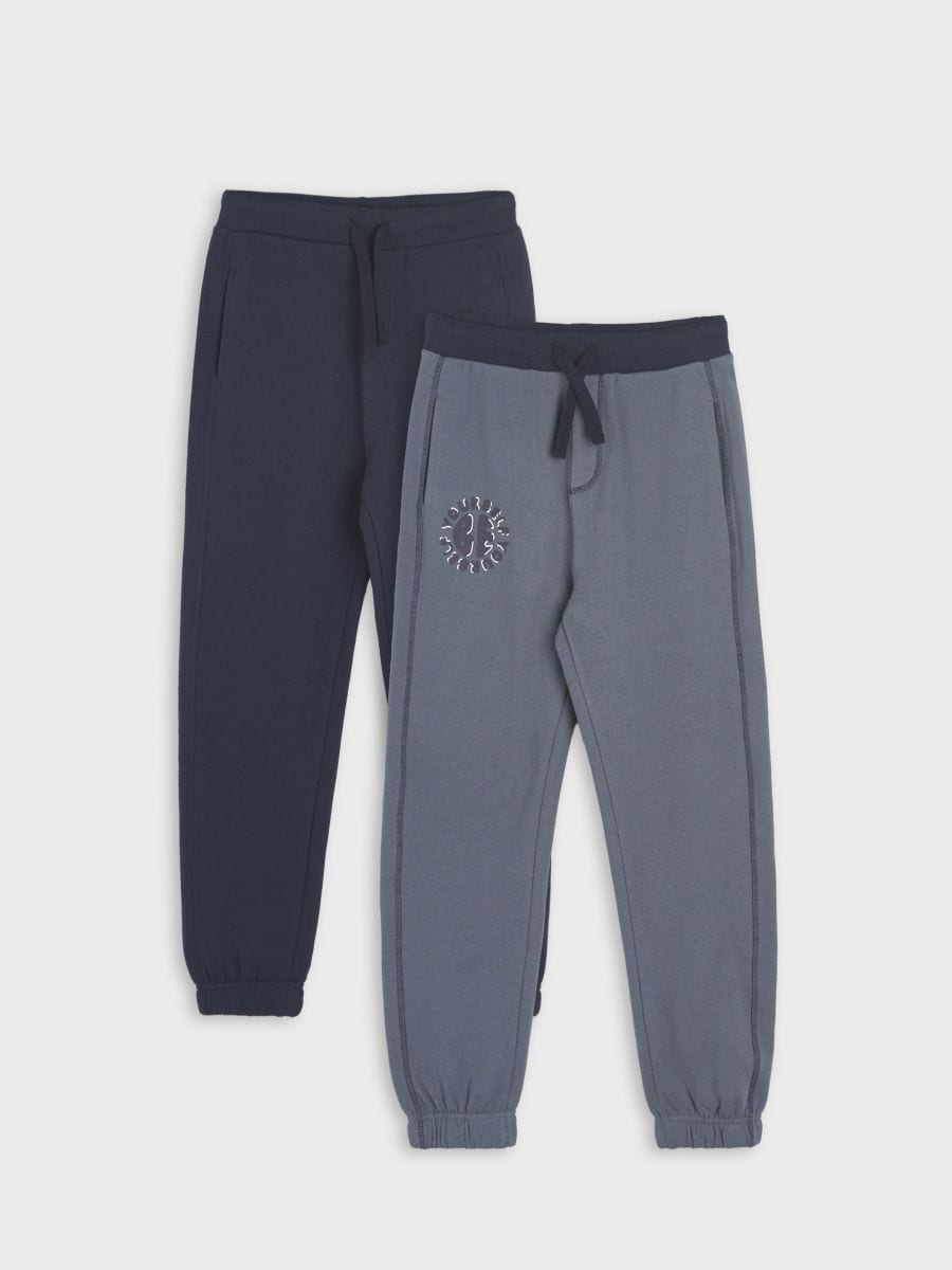 Confezione da 2 paia di pantaloni da tuta jogger - grey blue - SINSAY