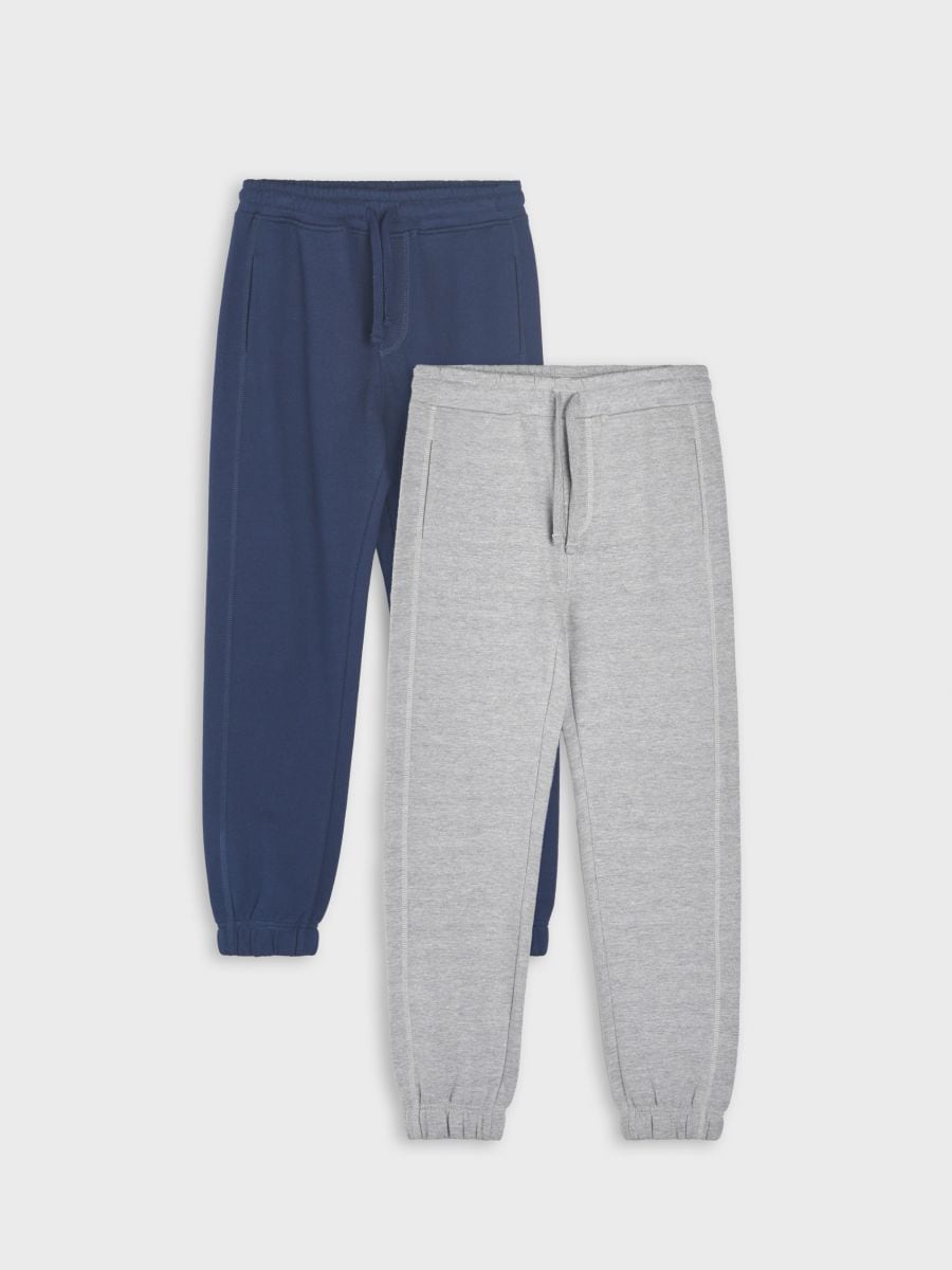 Confezione da 2 paia di pantaloni da tuta jogger - grigio medio - SINSAY