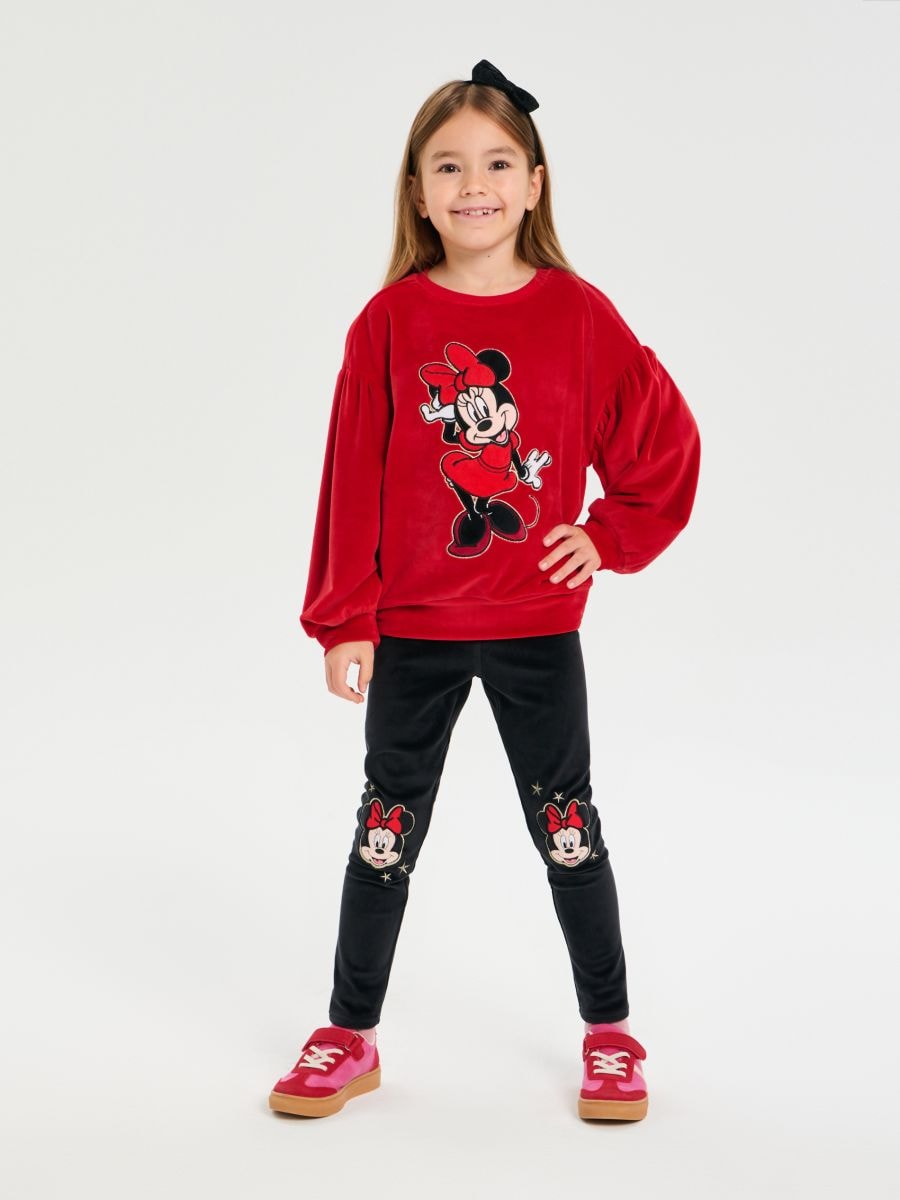 Colanți Minnie Mouse - negru - SINSAY