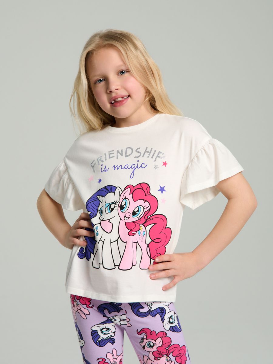 Majica kratkih rukava My Little Pony - krem - SINSAY