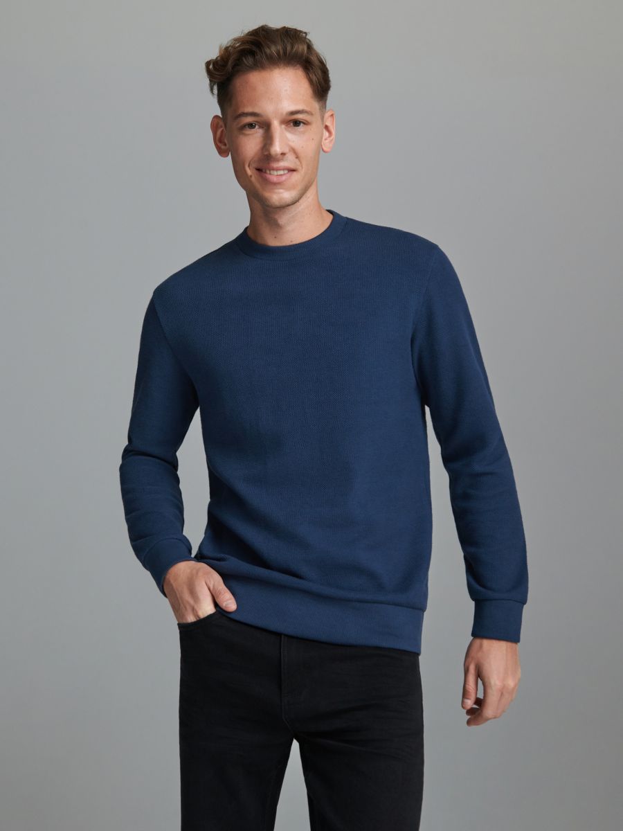 Sweatshirt - blue - SINSAY