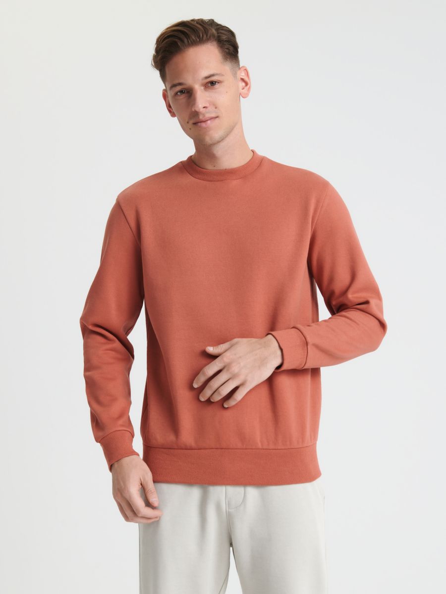 Sporta džemperis Basic - sārta - SINSAY
