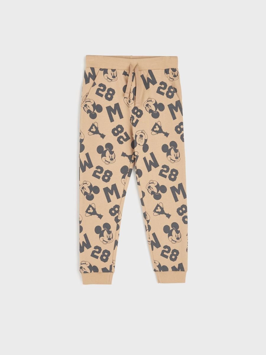 Mickey Mouse sweatpants Color coffee - SINSAY - 1787X-84X