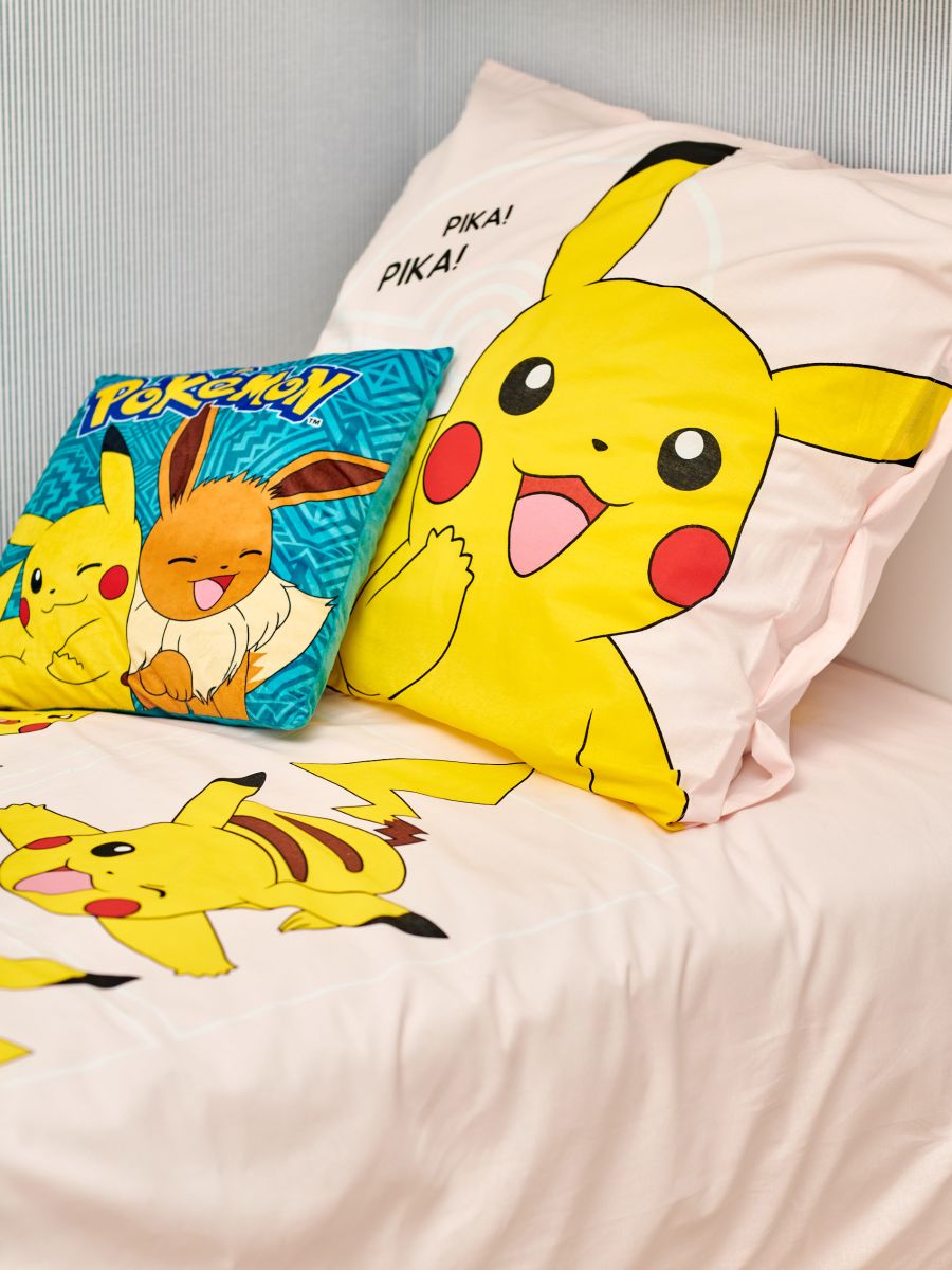 Set di biancheria da letto Pokemon - rosa pastello - SINSAY